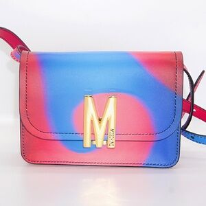 Moschino Leather Messenger Bag